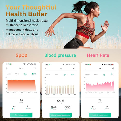 Smart Fitness Ring for Men & Women – Health & Activity Tracker with Heart Rate, Sleep Monitoring, Blood Oxygen, Motion Tracking, and Remote Camera Control, Waterproof & No Subscription Required